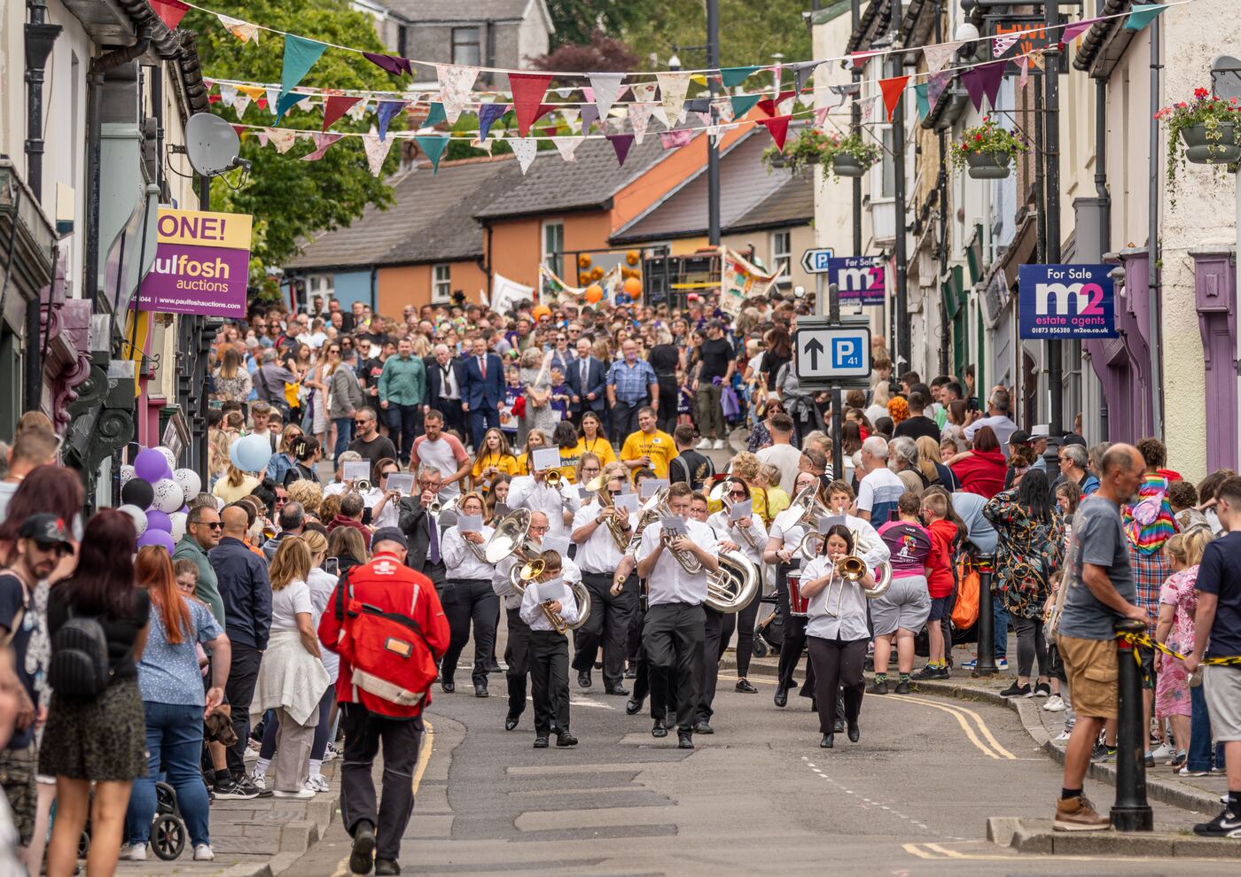 Community parade file photo for Odum Day coverage